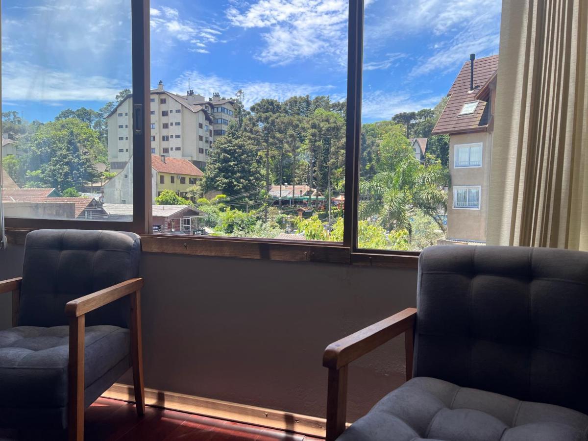 Amplo Apartamento A 200M Da Rua Coberta Apartment Gramado Exterior photo